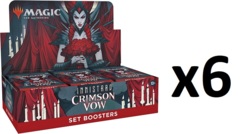 MTG Innistrad: Crimson Vow SET Booster CASE (6 SET Booster Boxes)